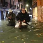 12 Novembre 2019. Altra acqua alta epocale a Venezia.