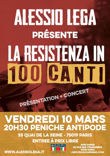 la Résistance italienne en 100 chants