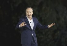 Pietro, un uomo nel vento. Così parlò Benigni.