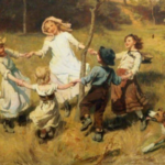 Un quadro per l’estate di Claudia Landini: Ring a ring o’ roses di Frederick Morgan