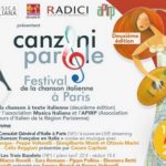 Programme général du Festival Canzoni&Parole – 2e édition – du 12 au 16 avril 2023