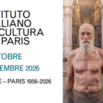 Agenda de Institut culturel italien de Paris. Octobre/décembre 2026