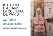 Agenda de Institut culturel italien de Paris. Octobre/décembre 2026