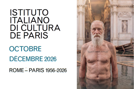 Agenda de Institut culturel italien de Paris. Octobre/décembre 2026