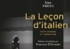 La Leçon d’italien de Lina Prosa: un théâtre de la mémoire et de la liberté