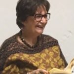 Marina Corona per il suo libro di poesia “Alfabeto morse di novembre”