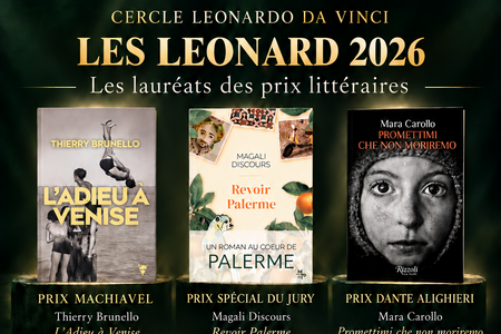 Lauréats 2026 des Prix littéraires du Cercle Leonardo da Vinci