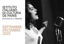 Agenda de Institut culturel italien de Paris. Septembre/décembre 2025