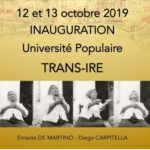 Inauguration TRANS-IRE Université populaire Paris – E.De Martino et D. Carpitella anne Dego Giovanna Marini joséphine Lazzarini