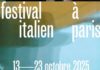 Festival italien à Paris 2025. Le programme du 13 au 23 octobre.