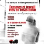 Sur les traces de l’immigration italienne. 10e station: Femmes et travail
