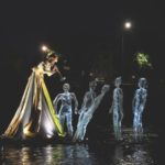 Rome. Grand spectacle onirique sur le Tibre par la Compagnie Ilotopie: DéRives