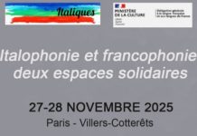 Italophonie et francophonie, deux espaces solidaires, colloque Italiques