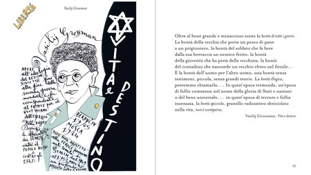 Illustrazione da '100 GIUSTI DEL MONDO' di Jean Blanchaert Rizzoli illustrati