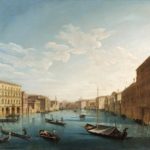 Il Canal Grande verso sud con palazzo Moro Lin - Ginevra, collezione privata