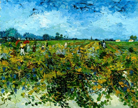 Vincent van Gogh, Vigneto, 1888, olio su tela, Otterlo, Kröller-Müller Museum
