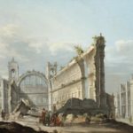 La Chiesa di San Nicola a Lisbona dopo il terremoto del 1 novembre - Londra, collezione privata