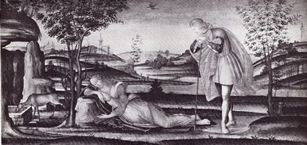 Bartolomeo di Giovanni (?), Cimone e Efigenia, 1490-1500, Chicago, Kress Collection