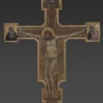 A propos de “Giotto (1267-1337) e compagni”. Exposition au Louvre. Croix peinte, Louvre, vers 1315