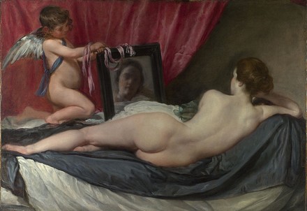 Diego Vélasquez - The National Gallery, London, Vénus à son miroir