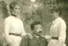 Pascoli e le ombre del contemporaneo. Intervista a Giovanni Capecchi. Giovanni Pascoli con le sorelle Maria e Ida