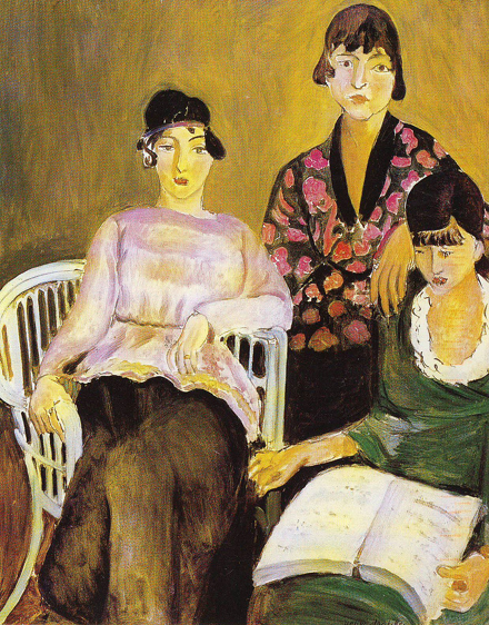 Les trois soeurs, di Henri Matisse, museo dell’Orangerie di Parigi
