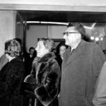 Riccardo Lombardi et sa femme Ena Viatto, 1961. Photo Archivio storico Luce.