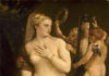 Titien, Tintoret, Véronèse… Rivalités à Venise. Exposition au Louvre. Titien_Venus-au-miroir_Washington.jpg