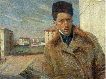 Boccioni, Autoritratto (1908)