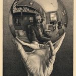 Una mostra dell’artista Escher al Palazzo Reale di Milano Escher, Mano riflettente con sfera (1935)