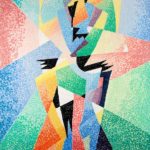 Gino Severini, Danseuse, 1957-1958, olio su tela