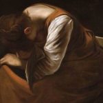 A Napoli la mostra “I Tesori nascosti”, curata da Vittorio Sgarbi La Maddalena addolorata di Caravaggio, particolare