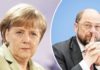 Elezioni tedesche: La Merkel pronta al poker. Angela Merkel e Martin Schulz