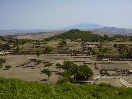 Area archeologica di Morgantina, foto del sito Stilearte.it