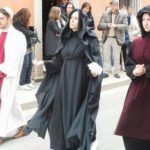 La Passione di Cristo e la Via Crucis, nel Vulture (Basilicata) Rionero in Vulture, Chiara Lostaglio (La Madonna), con Carmen Colangelo (La Maddalena) e Alex Zito (San Giovanni).