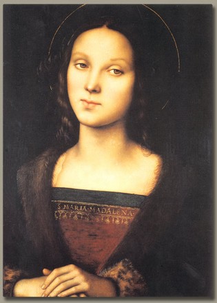 Sainte Marie Madeleine, vers 1500-1502, Florence, huile sur bois, Florence, Galerie palatine, Palazzo Pitti. 