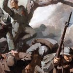 Di Giovanni Capecchi: I Fronti della scrittura. Letteratura e Grande Guerra. Grande guerra. Dipinto di Armando Marchegiani