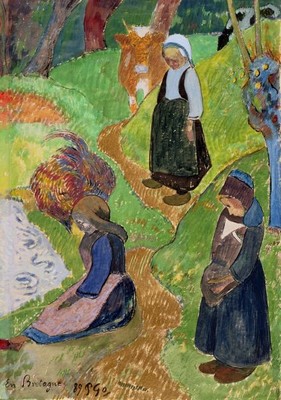 Paul Gauguin, En Bretagne, 1889