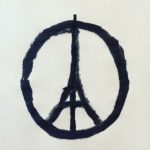 Peace for Paris (Paix pour Paris), il disegno simbolo di solidarietà concepito da Jean Jullien