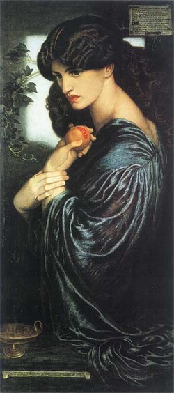 Dante Gabriel Rossetti, Proserpina, 1873-1877