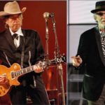 Bob Dylan e De Gregori a Lucca Summer Festival 2015 Bob Dylan e Francesco De Gregory, foto Corriere fiorentino web