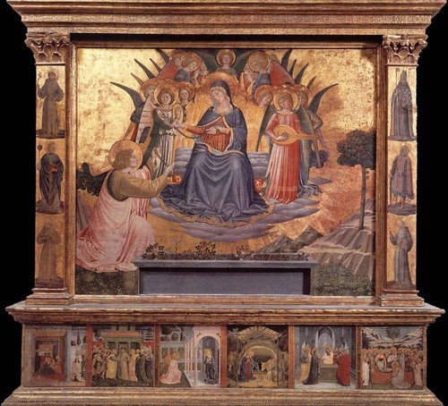 Pinacoteca vaticana, Benozzo Gozzoli, Madonna della cintola.