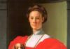 Musée Jacquemart-André. Florence, portraits à la cour des Médicis. Visites-guidées en italien. Agnolo Bronzino, Portrait de dame en rouge, 1532-1535, Stadel Museum Francfort