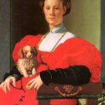 Agnolo Bronzino, Portrait de dame en rouge, 1532-1535, Stadel Museum Francfort