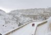 Quando cade la neve al Sud La neve a Matera, Basilicata