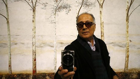 Il regista iraniano Abbas Kiarostami 