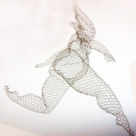 Daniela Capaccioli artista scultore della trasparenza Il salto - Le saut