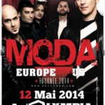 I Modà, tour mondiale 2014. Concerto live a Parigi. Intervista a Francesco “Kekko” Silvestre, il cantante del gruppo. modagrand80x120.jpg