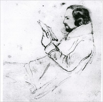 Paul de Musset (disegno di Alfred de Musset)