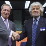 Nigel Farage e Beppe Grillo